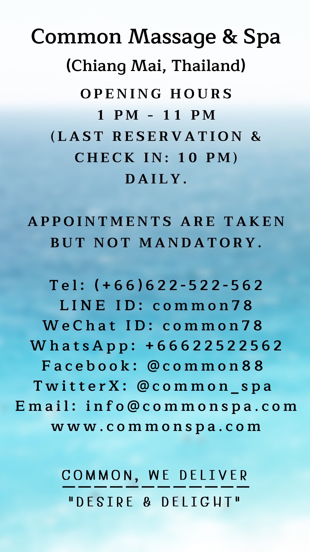 Common Massage & Spa,MaleGay Massage Chiang Mai,นวดเกย์นวดชายเชียงใหม่